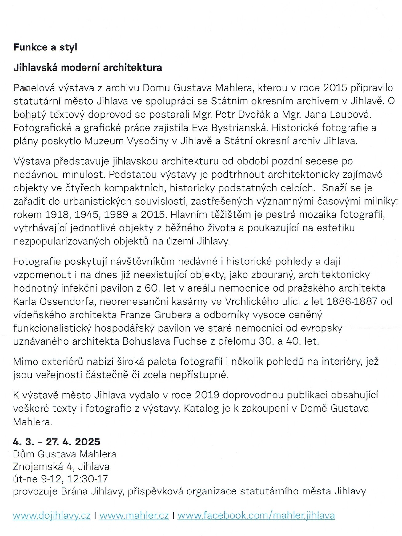 04 JIHLAVSKÁ MODERNÍ ARCHITEKTURA