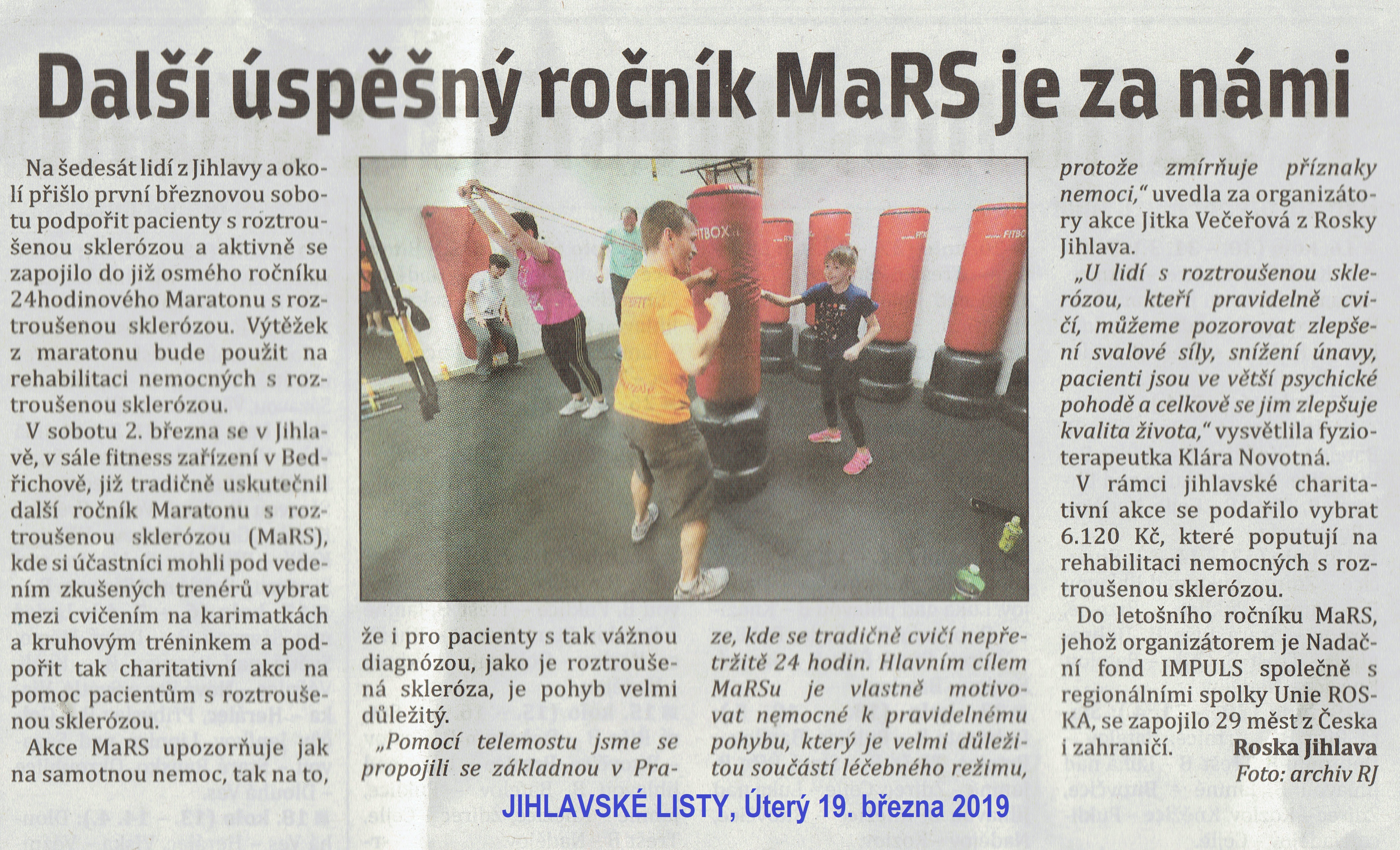 130 CVIČENÍ MaRS 2019