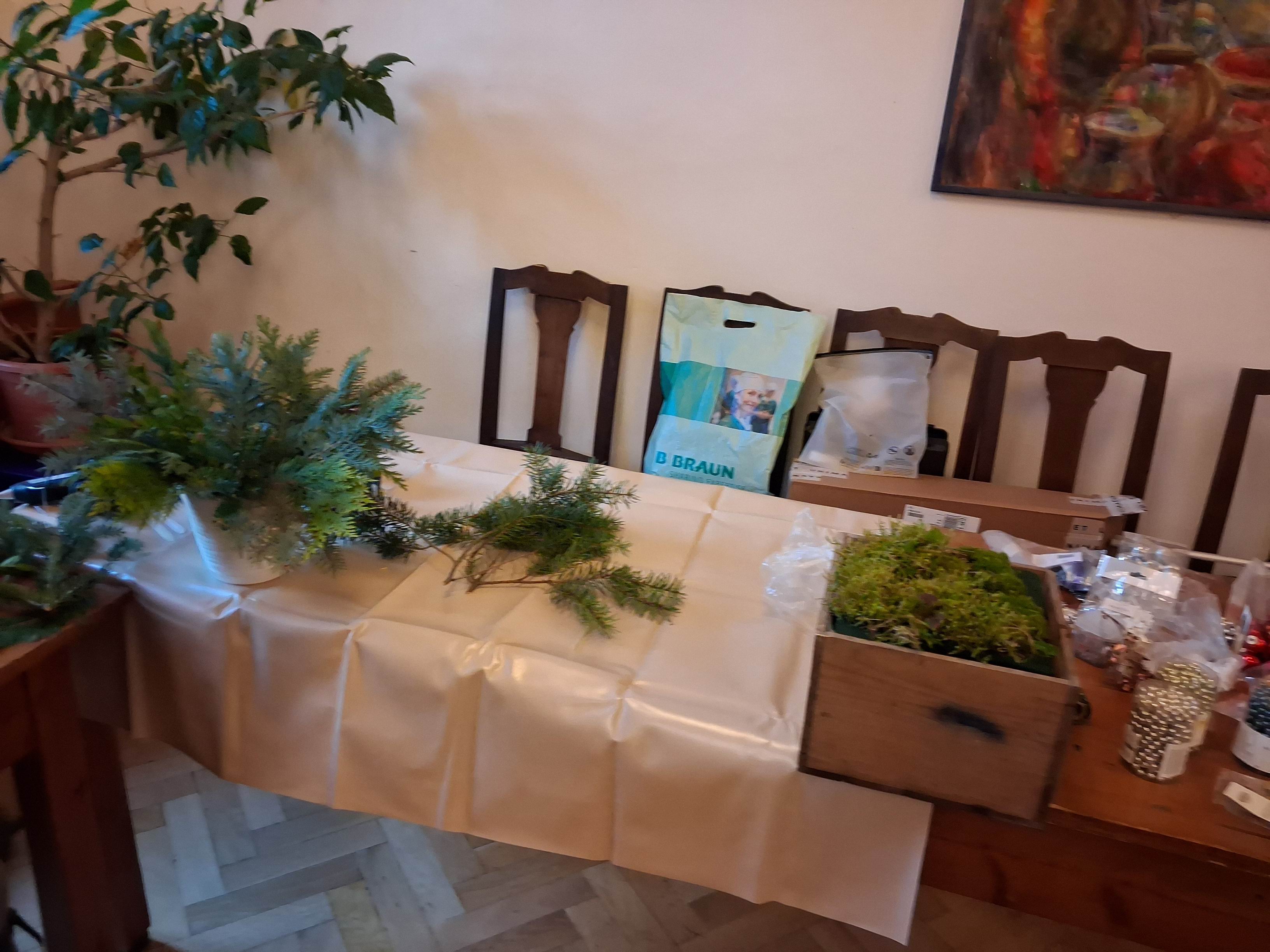 06 ADVENTNÍ VĚNCE - PRACOVNÍ TERAPIE