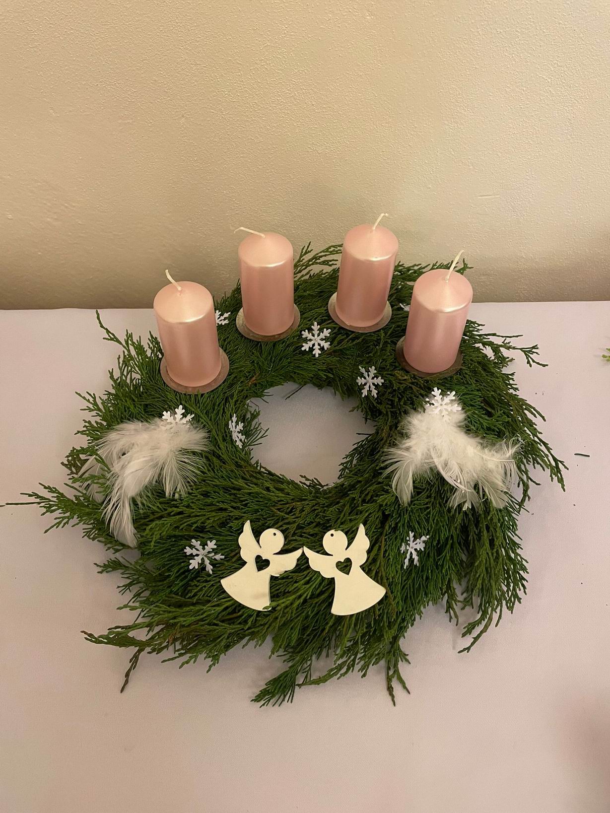 23 ADVENTNÍ VĚNCE - PRACOVNÍ TERAPIE