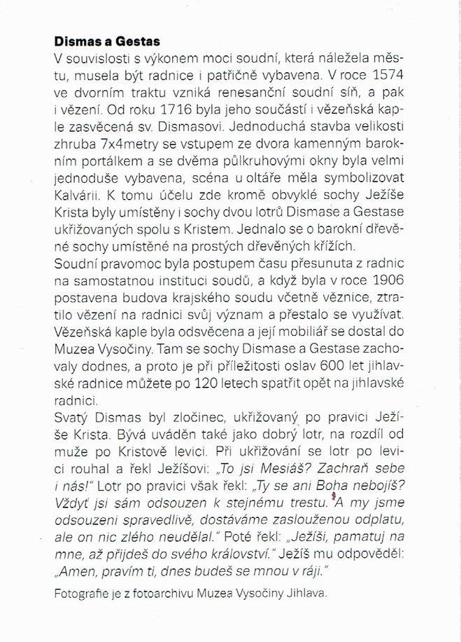 033 600 LET JIHLAVSKÉ RADNICE