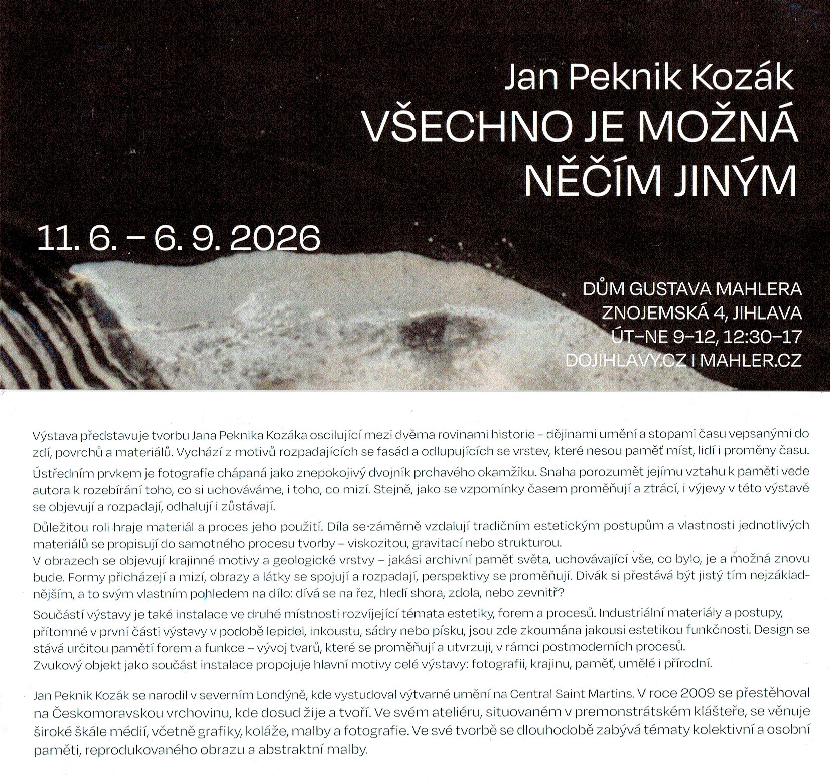 004. VŠECHNO JE MOŽNÁ NĚČÍM JINÝM