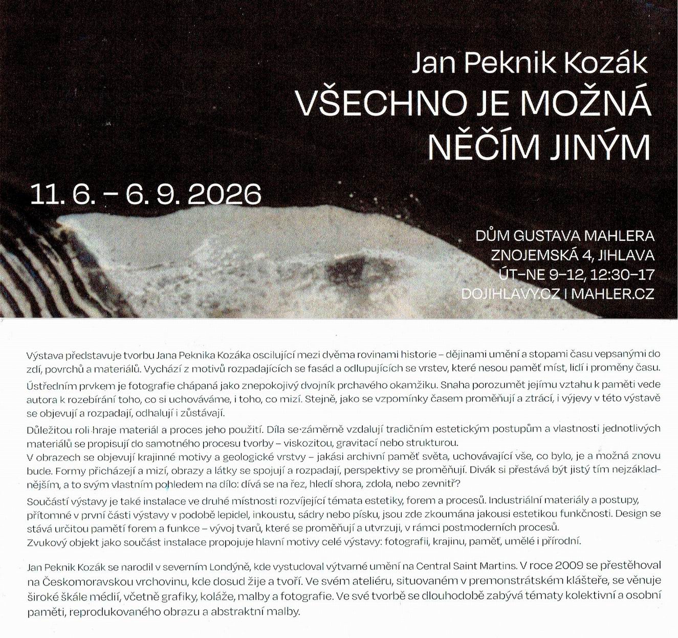 004. VŠECHNO JE MOŽNÁ NĚČÍM JINÝM