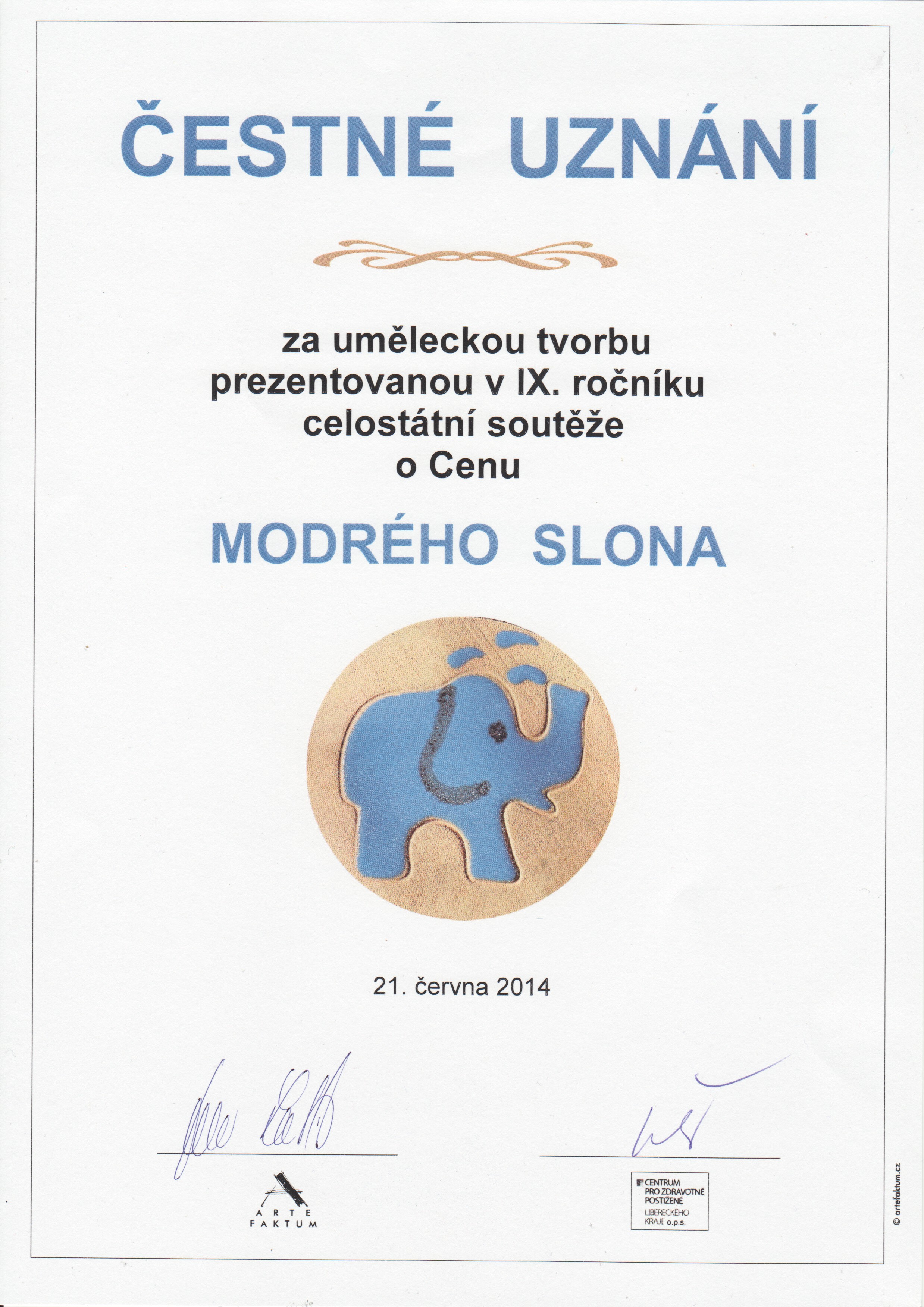 Modrý Slon 2014 66